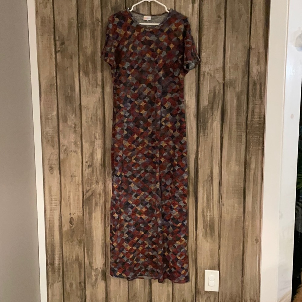 Lularoe Maria large multicolor dress